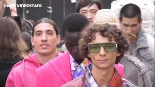 Hector Bellerin  Arsenal   Model during Paris Fashion Week 20 june 2019  show Louis Vuitton [upl. by Buchalter]