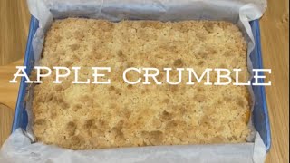 Apple crumble recipe [upl. by Rednael553]