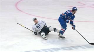 Evgeny Dadonov steals a chance from Tarasov with huge hit [upl. by Yim]