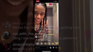 RAYSOWAVYY On Ig Live With Kylah Shanae🤪 [upl. by Siroval840]