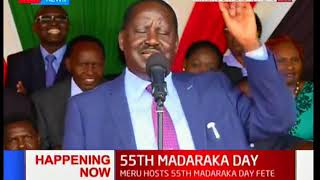 Raila sings liberation song that led to Kenyas achievement of self rule MadarakaDay2018 [upl. by Symer]