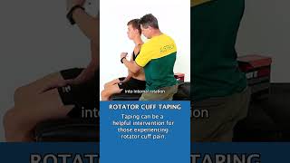 Have You Tried Taping For Rotator Cuff Pain [upl. by Eceeryt]