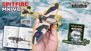 ¡NUEVA COLECCIÓN AVIONES II GUERRA MUNDIAL SUPERMARINE SPITFIRE MK VB  Entrega 1 Salvat Review [upl. by Romy]