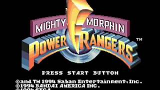 Mighty Morphin Power Rangers  Genesis Theme [upl. by Barth]