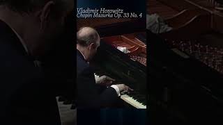 Horowitz plays a Chopin Mazurka [upl. by Valda]