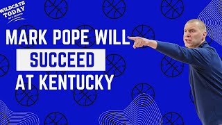 Mark Pope will succeed as the head coach of the Kentucky Wildcats [upl. by Ignatius]