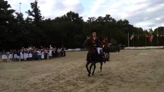 Deutsche Jugendmeisterschaft im Reiten 2014 in ZeiskamSiegerrunde der Meister [upl. by Annail]