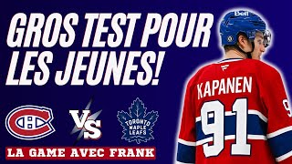 Canadiens VS Maple Leafs 26 septembre 2024 LIVE [upl. by Hartman]