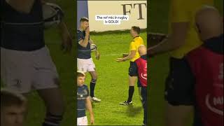 The Ref Mic in Rugby is ABSOLUTE GOLD [upl. by Eaton]