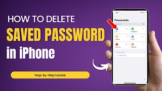 How to Delete Saved Password in iPhone [upl. by Body]