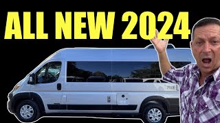 EURO INTERIOR New 2024 Roadtrek Play on Promaster 3500 chassis [upl. by Claribel]