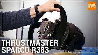 Thrustmaster Sparco R383 AddOn  recenzja kierownicy [upl. by Mario]