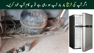 Refrigerator Compressor Tripping Problem  Fridg Cooling Nhi kar raha [upl. by Sholes]