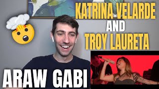 Katrina Velarde and Troy Laureta  ARAW GABI  REACTION [upl. by Ev]