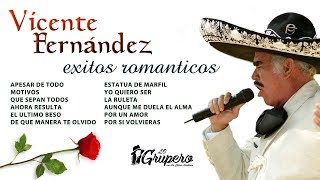 Vicente Fernandez  Exitos Romanticos quotAlbum Completoquot [upl. by Adnaloy]