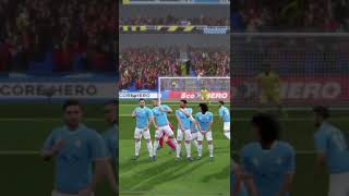 Free kick by Virgil van dijk fypシ゚viral football vandijk fifa efootball [upl. by Gerti]