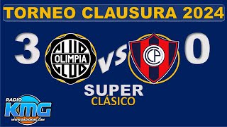 OLIMPIA VS CERRO PORTEÑO TORNEO CLAUSURA PARAGUAY FECHA 17 SUPERCLÁSICO [upl. by Eahc173]