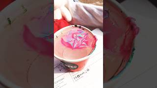 parfect water marble nailart design 💅nailart diynails youtubeshorts notoolnailart mood weird [upl. by Leora]