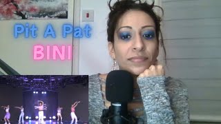 Choreographer Reacts to BINI  PIT A PAT DANCE PRACTICE First Time Reaction [upl. by Dnalram]