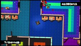 Hotline Miami Talkthru Chapter 13 All Masks amp Puzzle Letters Locations [upl. by Atnahsal]