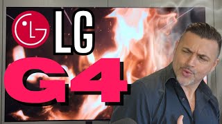 LG G4 OLED Hands On Experience and its FIRE [upl. by Dijam]