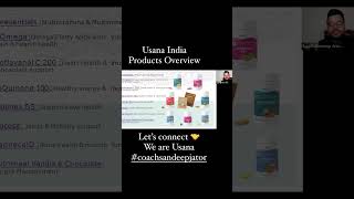 Usana Products Overview usanaindia [upl. by Bohi]