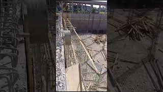 contructionretaining walls and column [upl. by Ronile]