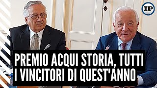 Premio Acqui Storia tutti i vincitori di questanno [upl. by Leumel636]