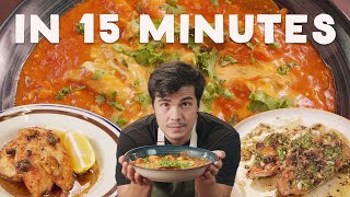 4 Easy Chicken Breast Recipes with Erwan Heussaff [upl. by Aynwad]