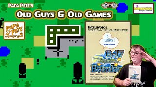 B17 Bomber by Mattel Electronics  Intellivision  Papa Petes Old Guys amp Old Games [upl. by Brieta]