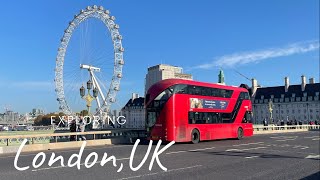 I MOVED FROM TORONTO TO LONDON  EXPLORING LONDON VLOG  London Travel Vlog 2021 [upl. by Ramah]