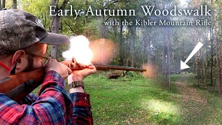 Early Autumn Woodswalk with the Kibler Southern Mountain Rifle  Flintlock Rifle Frolic [upl. by England793]