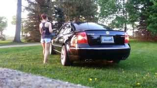 Volkswagen Passat W8 exhaust [upl. by Ladd]