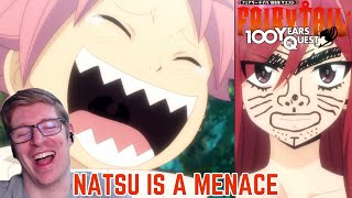 Fairy Tail 100 Years Quest Episode 7 Reaction NATSU IS A MENACE [upl. by Helena]