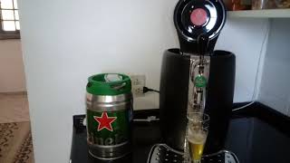 Chopeira eletrica da heineken beertender [upl. by Nodnerb777]