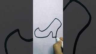 How to draw long healsdrawing kaisedrawkareart shortsfeed easydrawing drawingwithnumbers [upl. by Tilney379]