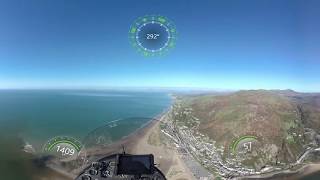 Llanbedr by Gyrocopter in 360 [upl. by Singhal]