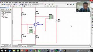 Simulación de polarización fija tipo H y Darlington [upl. by Anelhtac]