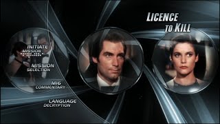 James Bond Ultimate Edition  Licence to Kill Menu [upl. by Yatnuhs]