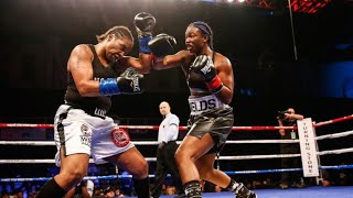 Claressa Shields vs Tori Nelson HIGHLIGHTS [upl. by Adnirol]