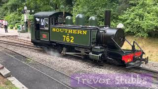 Lynton amp Barnstaple Steam Railway Southern 762 Lyn 1st class [upl. by Octavus413]