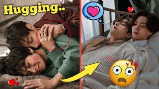 BTS TaeKook Sleeping Together Taehyung And Jungkook [upl. by Nickola]