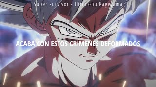 Super Survivor  op Tenkaichi AMV Sub Español sparkingzero dragonball [upl. by Cherilyn]