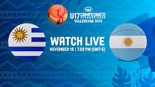 Uruguay v Argentina  Full Basketball Game  FIBA South American U17 Championship 2023 [upl. by Lorens5]