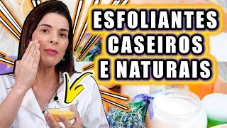 Faça PEELING na Pele com ESFOLIANTES CASEIROS [upl. by Redleh]