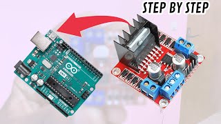 How to control DC motor with L298N driver and Arduino  Quick Tutorial [upl. by Dynah]