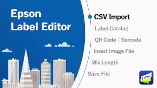 How to import CSV data in Label Editor for Windows [upl. by Assilim]