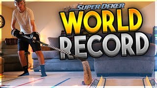 BEATING PAVEL BARBERS WORLD RECORD SuperDeker [upl. by Ammadas]