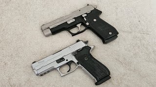 Sig Sauer P220 Old vs New Which one is better [upl. by Ennazus]