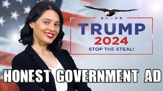 Honest Government Ad  TRUMP 2024 🇺🇸🦅 [upl. by Nodearb]